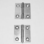 1-1/2" - 38mm Zinc Plated Butt Hinges for Small Projects, Rabbit Hurches etc. (1838)